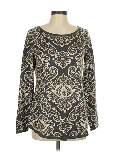 Pre-owned Charter Club Pullover Sweater In Black