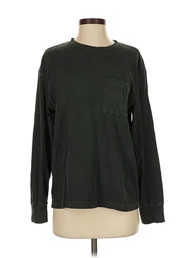 Pre-owned Abercrombie & Fitch Long Sleeve T-shirt In Black