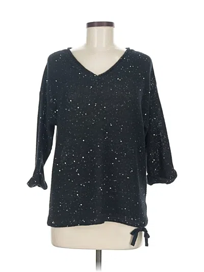 Pre-owned Dkny Jeans Pullover Sweater In Black