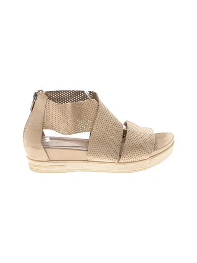 Pre-owned Eileen Fisher Sandals In Brown