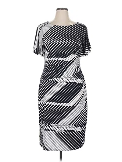 Pre-owned Rafaella Cocktail Dress In Silver