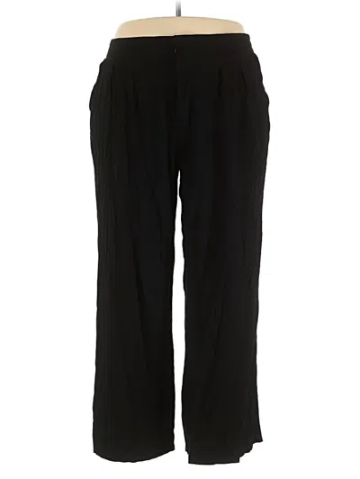 Pre-owned Studio By Torrid Casual Pants In Black