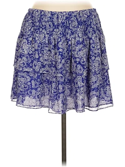 Pre-owned Club Monaco Casual Skirt In Blue