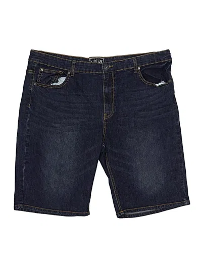 Pre-owned Cargo Denim Shorts In Blue