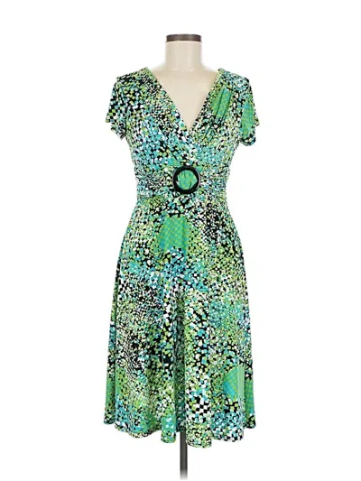 Pre-owned Studio 1 Casual Dress In Green