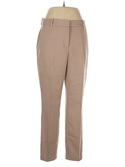 Pre-owned H&m Dress Pants In Brown
