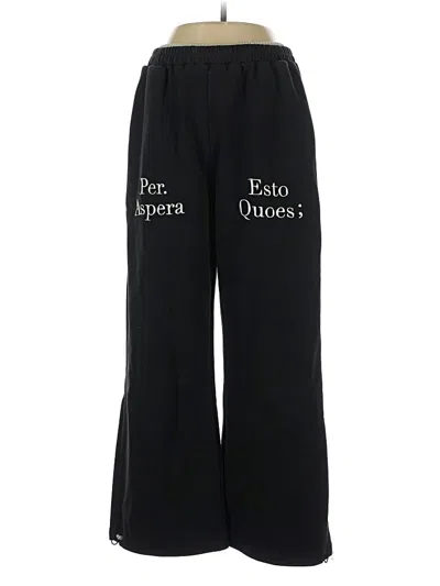 Pre-owned Assorted Brands Dress Pants In Black