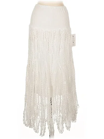 Raviya Casual Skirt In White