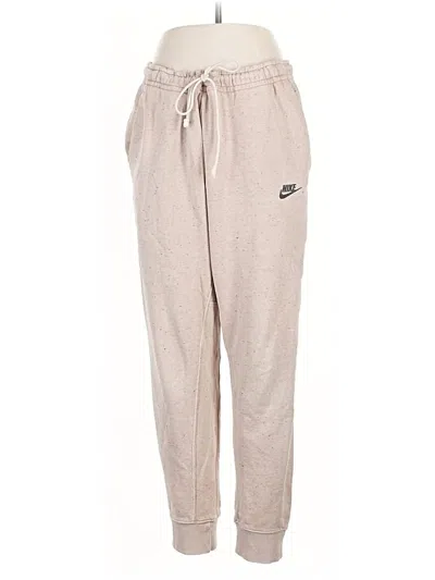 Pre-owned Nike Sweatpants In Brown