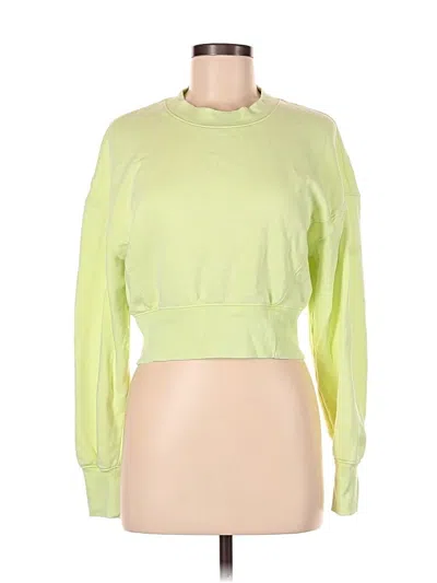 Pre-owned Wild Fable Sweatshirt In Yellow