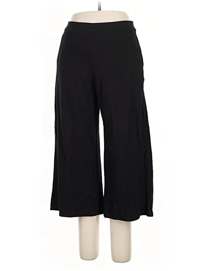 Pre-owned Lesley Evers Casual Pants In Black
