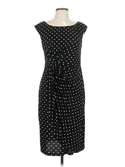 Pre-owned Connected Apparel Cocktail Dress In Black