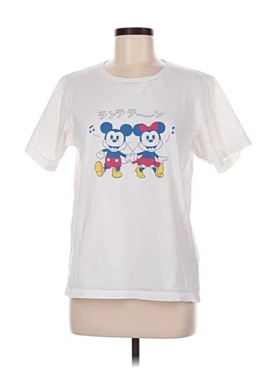 Pre-owned Ut For Uniqlo Short Sleeve T-shirt In White