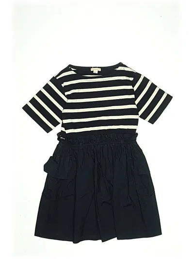 Pre-owned Crewcuts Kids' Dress In Blue