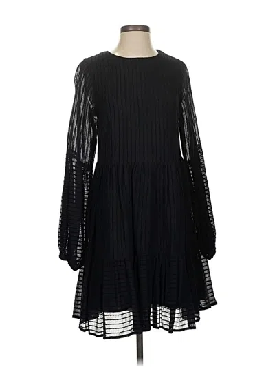 Pre-owned Minkpink Casual Dress In Black