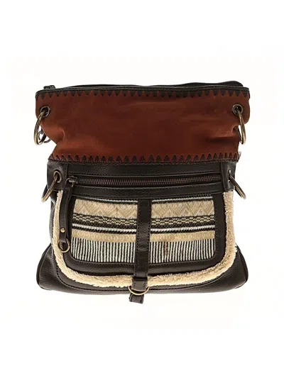 Pre-owned The Sak Leather Crossbody Bag In Brown