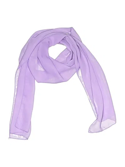 Pre-owned Unbranded Scarf In Purple