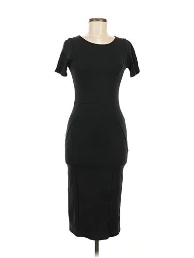 Pre-owned Unique Vintage Cocktail Dress In Black