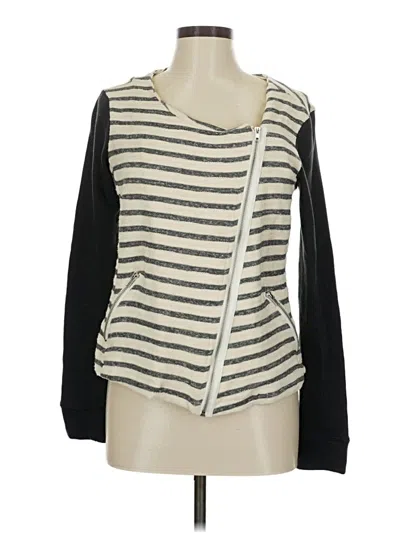 Pre-owned Thyme And Honey Cardigan Sweater In White