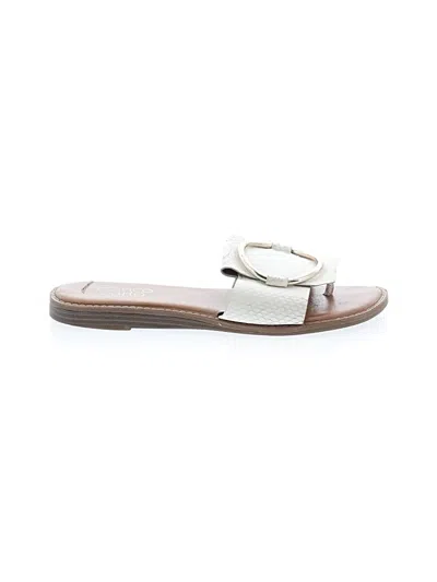 Pre-owned Franco Sarto Sandals In White