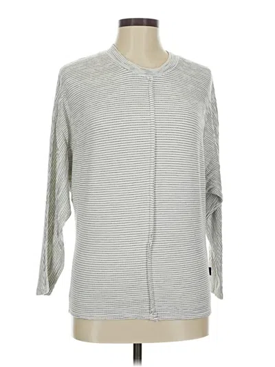 Pre-owned Buffalo 3/4 Sleeve T-shirt In Gray