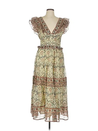 Pre-owned Sea New York Casual Dress In Green