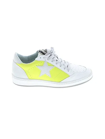 Pre-owned Shu Shop Sneakers In Yellow