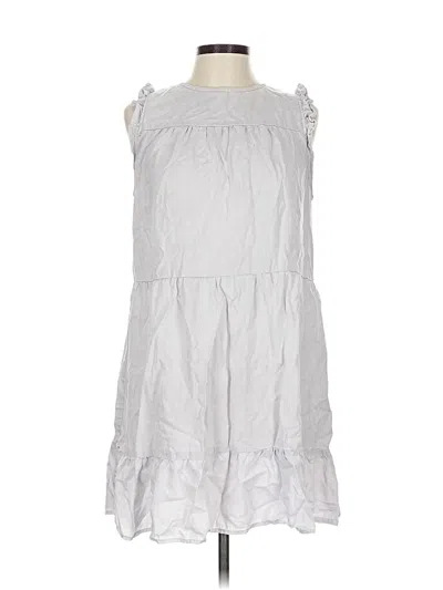 Pre-owned Bella Dahl Casual Dress In Gray