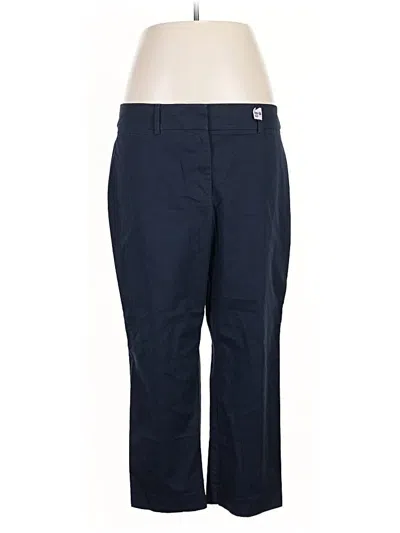 Pre-owned Ann Taylor Factory Dress Pants In Blue