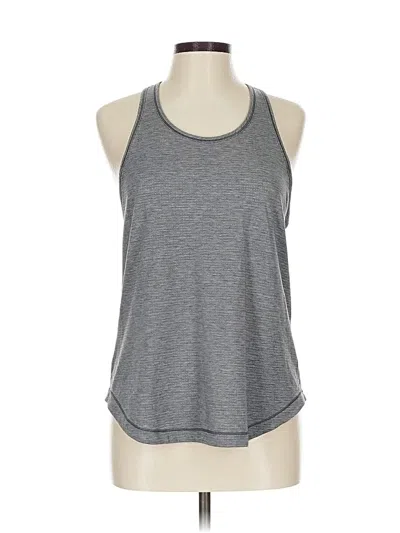Pre-owned Lululemon Athletica Active Tank Top In Gray