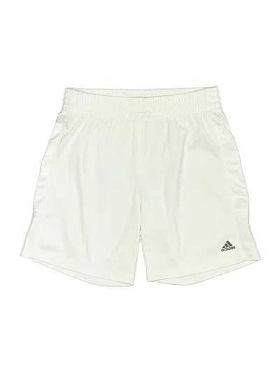 Pre-owned Adidas Originals Kids' Athletic Shorts In White