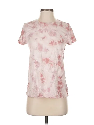 Pre-owned Athleta Short Sleeve T-shirt In Pink