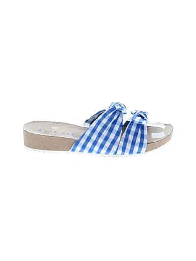 Pre-owned Anne Klein Sandals In Blue