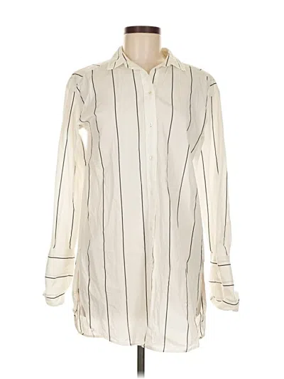 Pre-owned H&m Casual Dress In White
