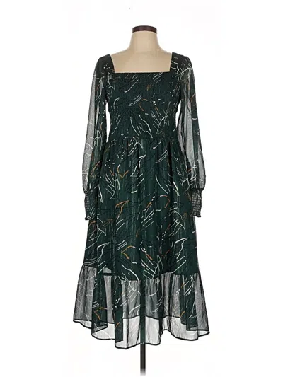 Pre-owned Nine West Cocktail Dress In Green