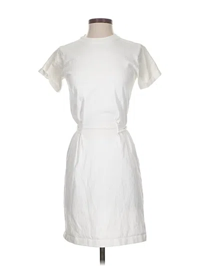 Pre-owned Vince Casual Dress In White