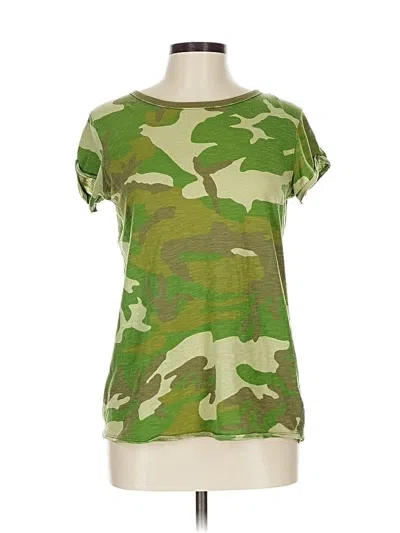 Pre-owned We The Free Short Sleeve T-shirt In Green