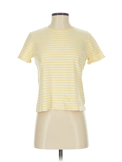 Pre-owned L.l.bean Short Sleeve T-shirt In Yellow