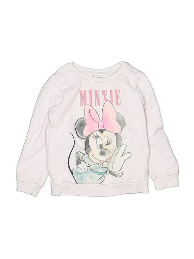 Pre-owned Disney Kids' Sweatshirt In Pink