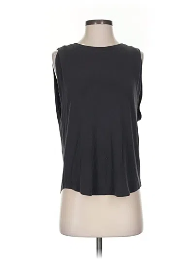 Pre-owned Athleta Sleeveless T-shirt In Gray