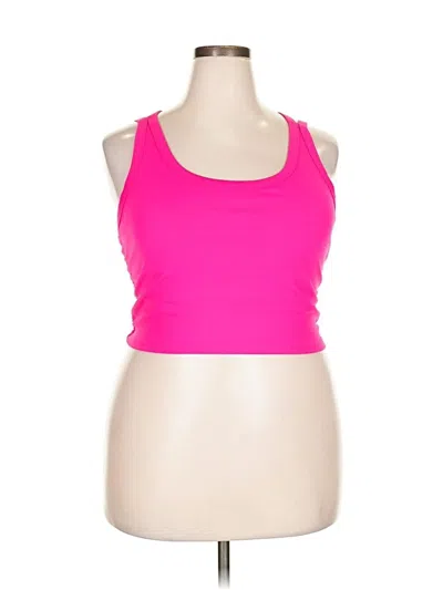 Pre-owned Torrid Tank Top Pink Halter Neckline Tops