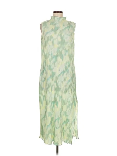 Pre-owned Future Collective Casual Dress In Green