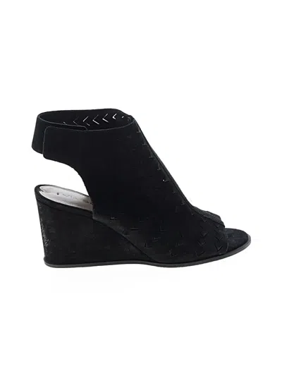 Pre-owned Via Spiga Wedges In Black