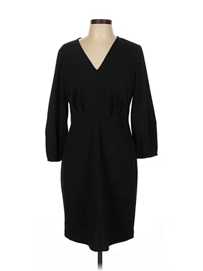 Pre-owned Donna Morgan Casual Dress In Black