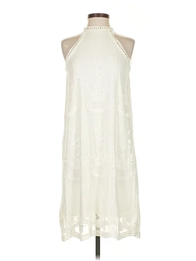 Jun & Ivy Cocktail Dress In White