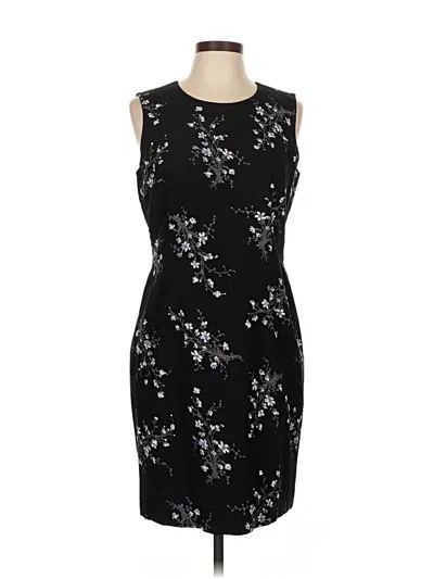 Pre-owned Laundry By Shelli Segal Cocktail Dress In Black
