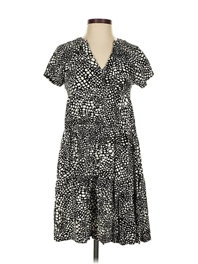Pre-owned Maeve By Anthropologie Casual Dress In Black