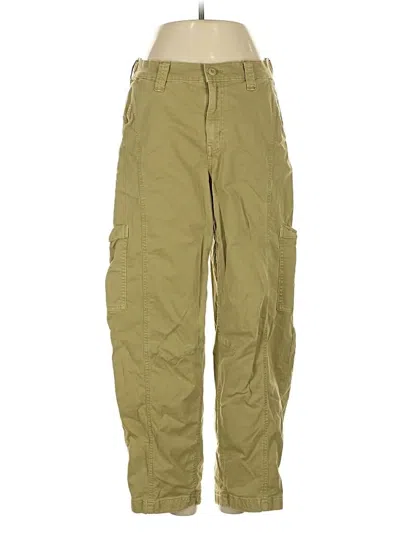 Pre-owned American Eagle Outfitters Cargo Pants In Green