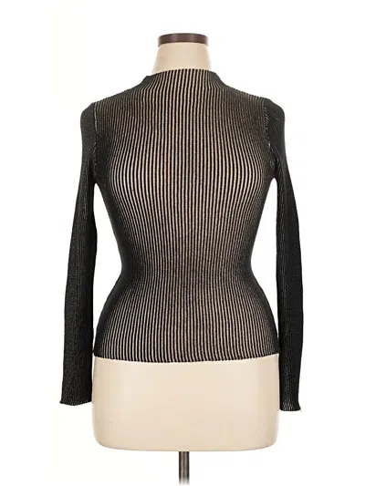 Pre-owned Aqua Cardigan Sweater In Black