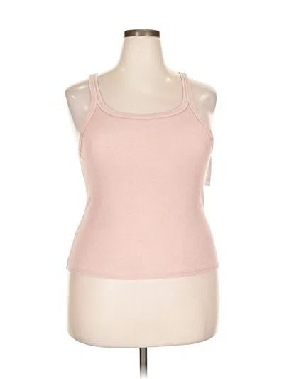 Pre-owned American Eagle Outfitters Tank Top Pink Halter Neckline Tops
